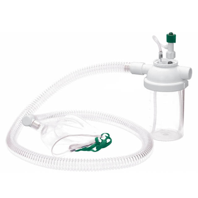 CONJUNTO P/ NEBULIZAÇÃO CONT. FRIO TRAQUEIA PVC P/ OXIGÊNIO ADULTO C/ CONECTOR